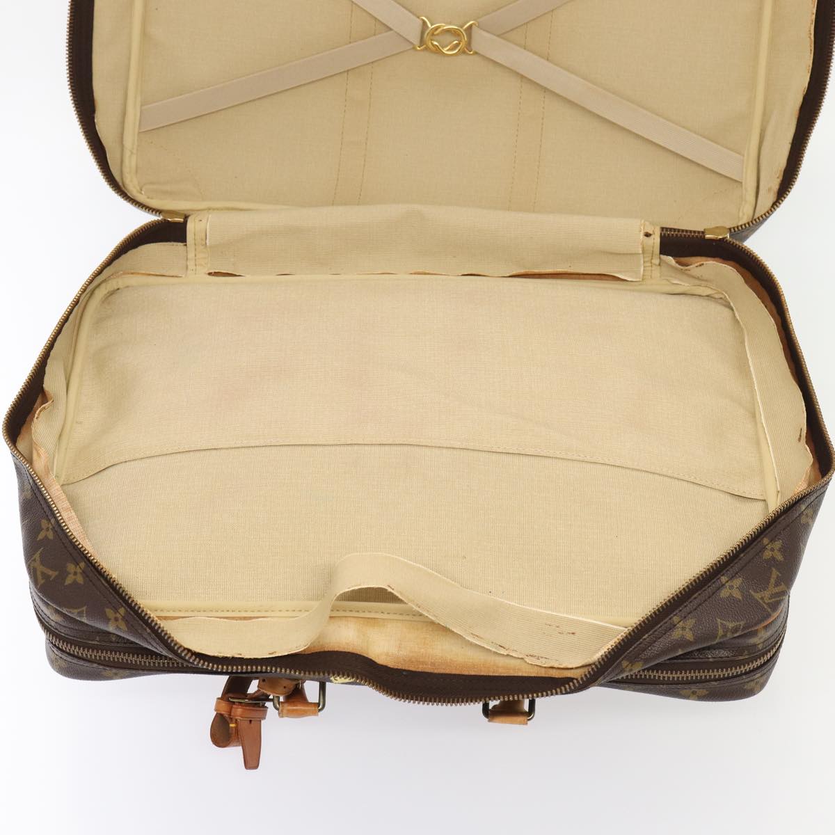 LOUIS VUITTON Monogram Sac 48 Heures Boston Bag M41383 LV yb668