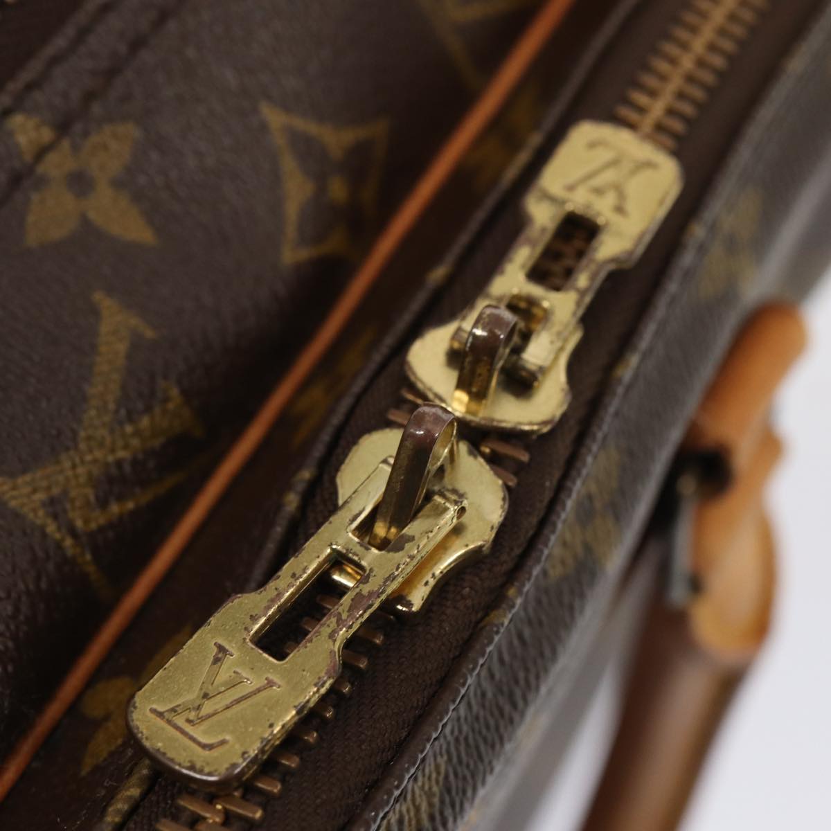 LOUIS VUITTON Monogram Sac 48 Heures Boston Bag M41383 LV yb668