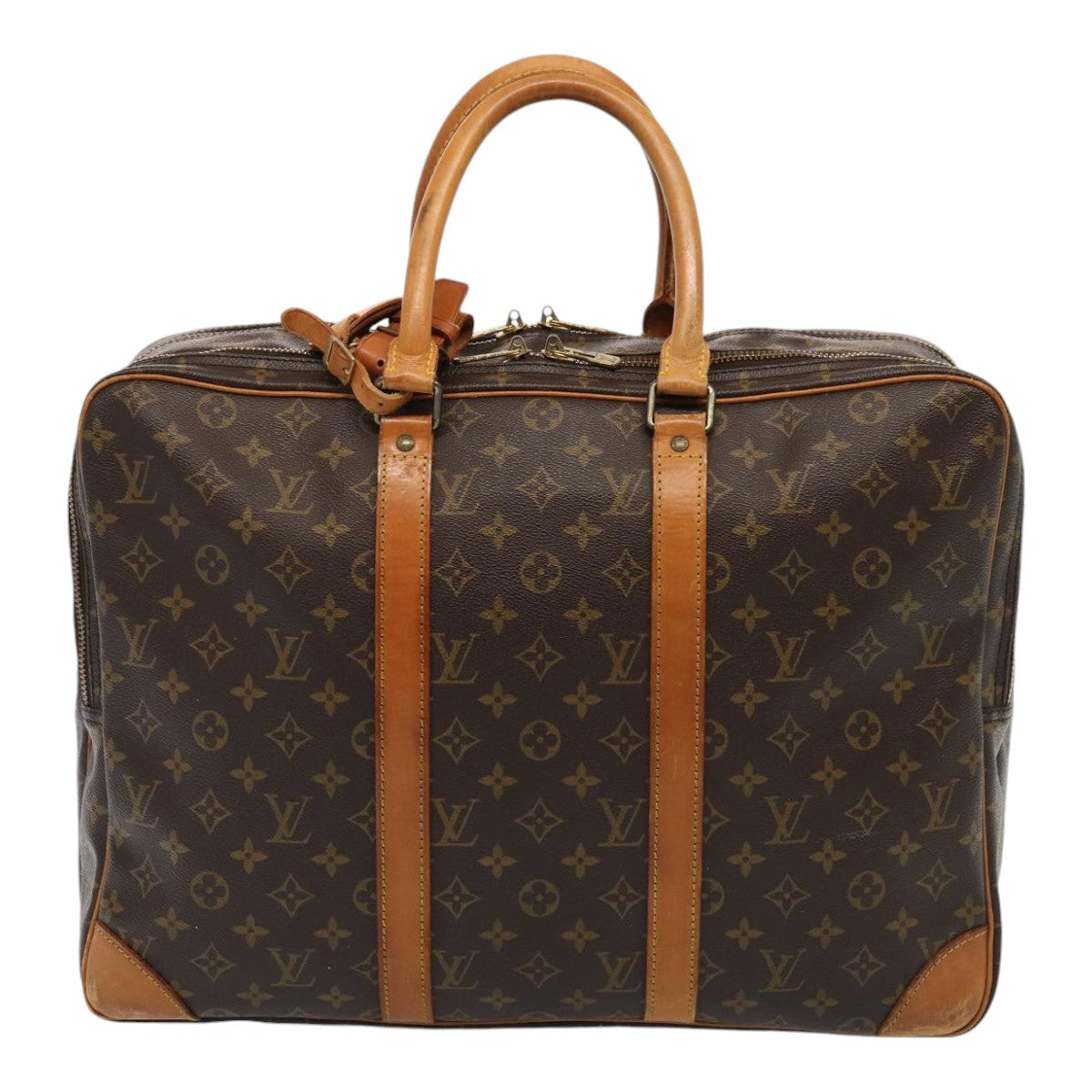 LOUIS VUITTON Monogram Sac 48 Heures Boston Bag M41383 LV yb668