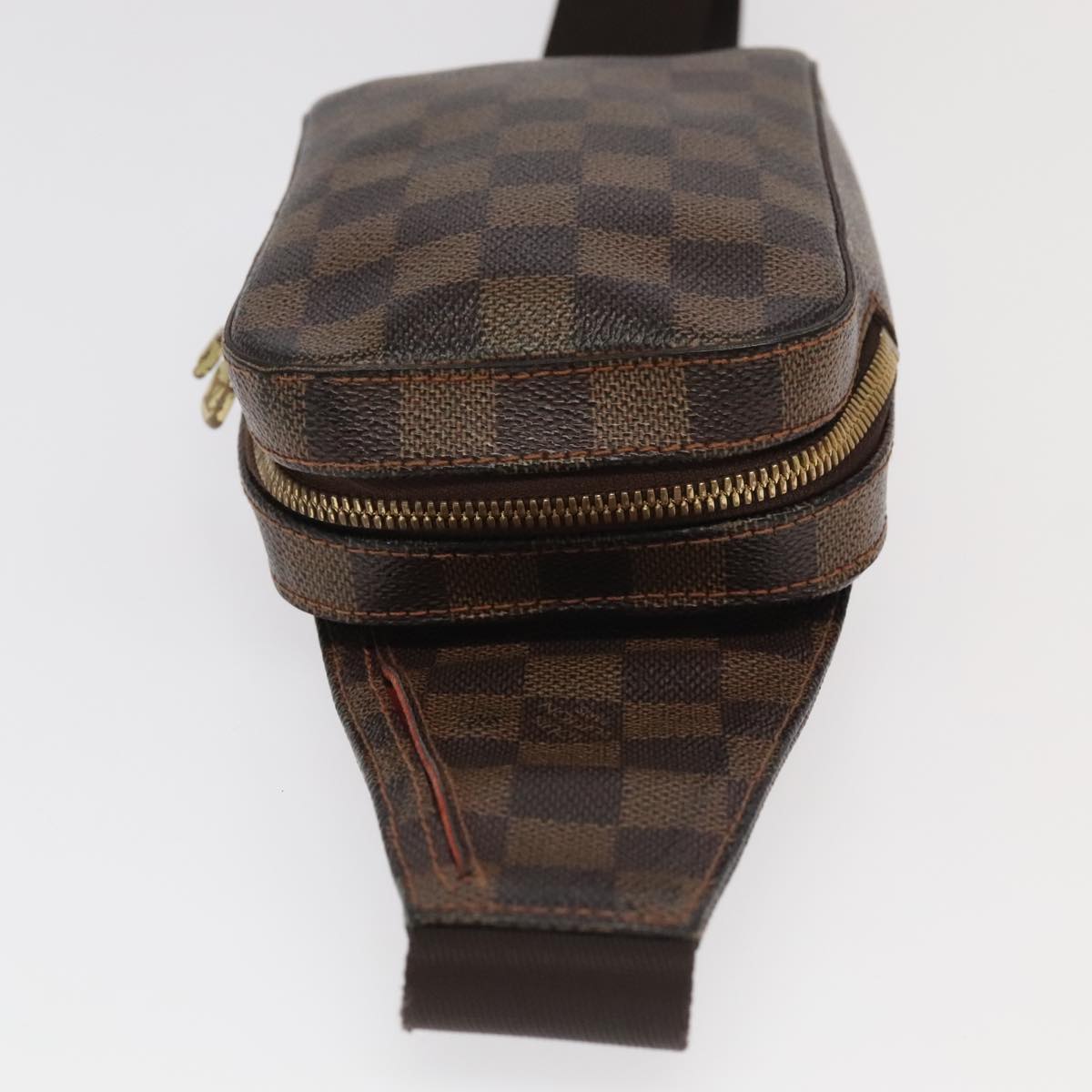 LOUIS VUITTON Damier Ebene Geronimos Shoulder Bag N51994 LV yb695