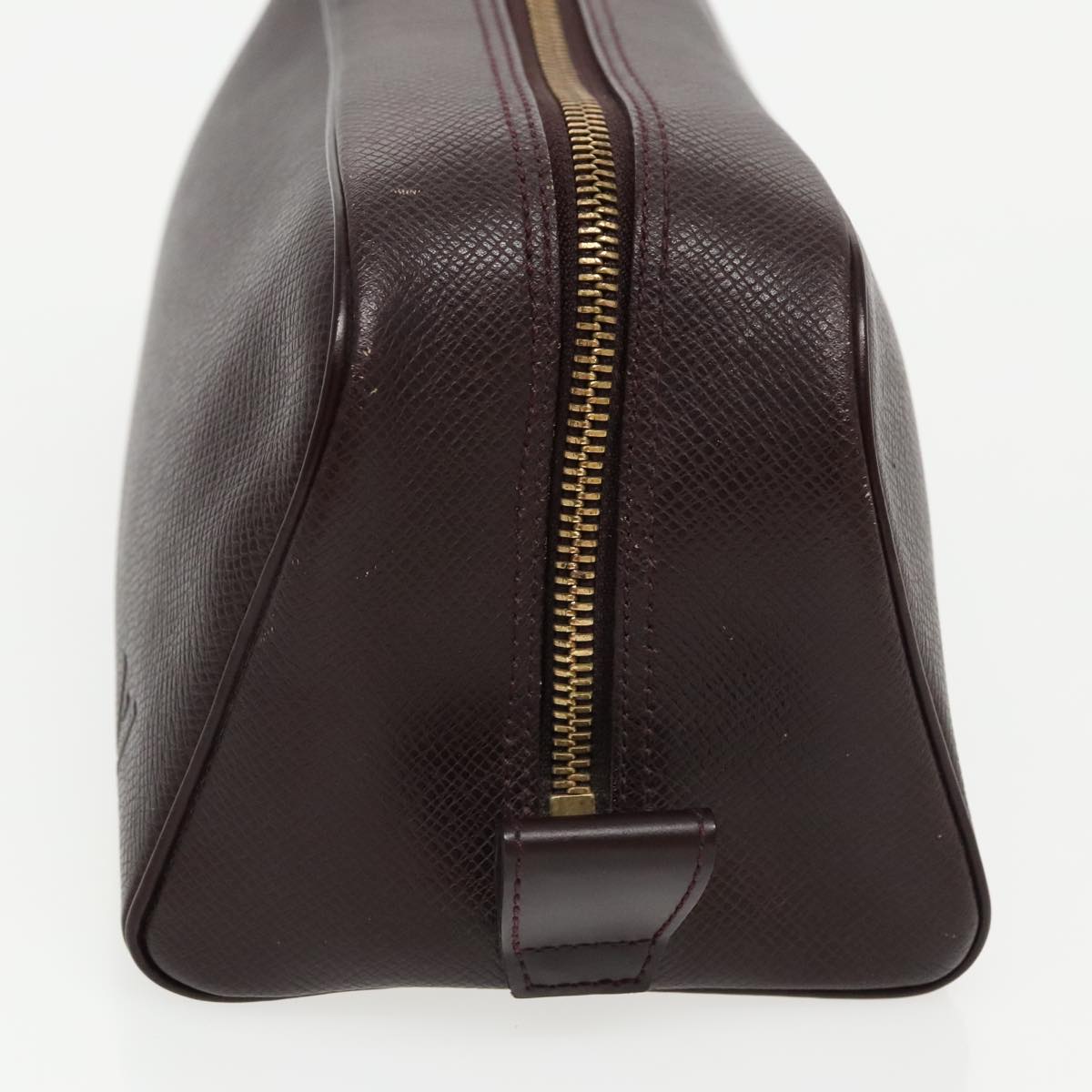 LOUIS VUITTON Taiga Trousse Toilette Clutch Bag Acajou M30226 LV yb696