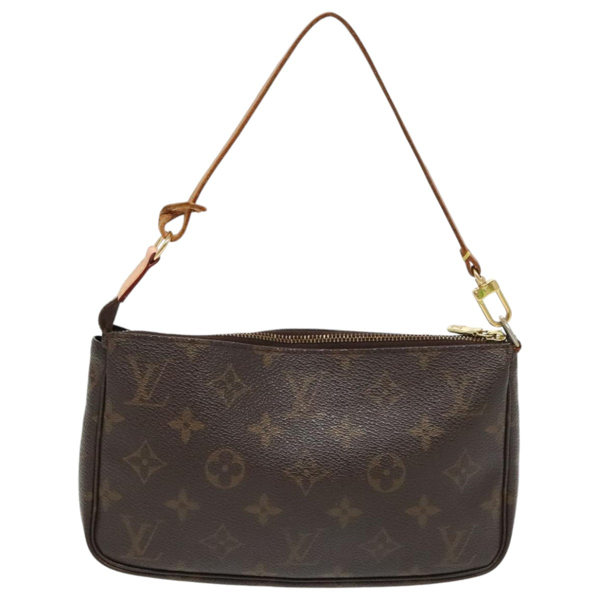 LOUIS VUITTON Monogram Pochette Accessoires Pouch M51980 LV yb699