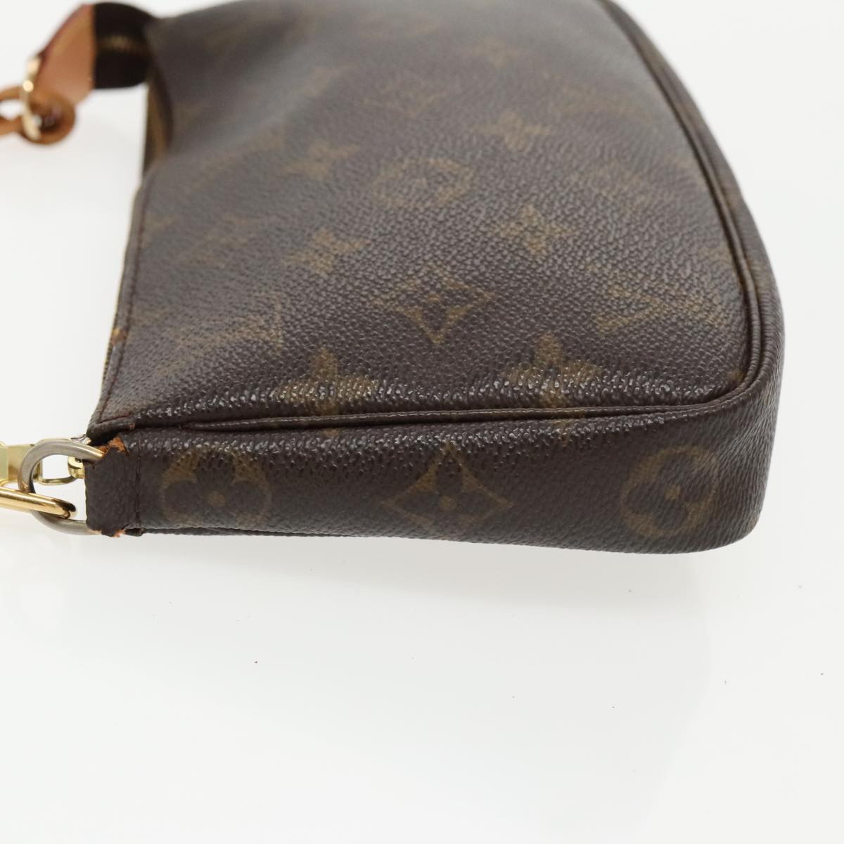 LOUIS VUITTON Monogram Pochette Accessoires Pouch M51980 LV yb699