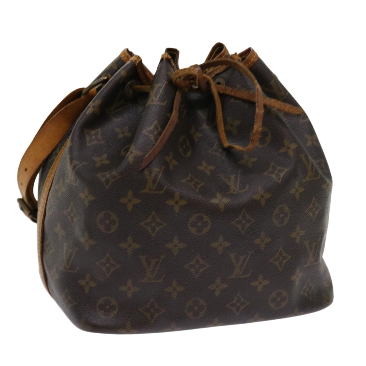 LOUIS VUITTON Monogram Petit Noe Shoulder Bag M42226 LV yk10017