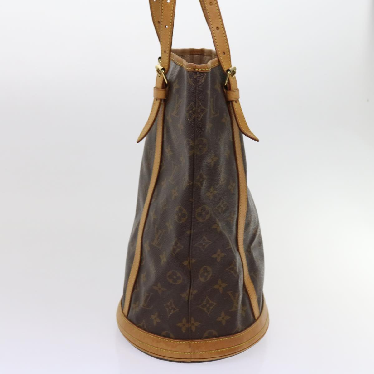 LOUIS VUITTON Monogram Bucket GM Shoulder Bag M42236 LV yk10019