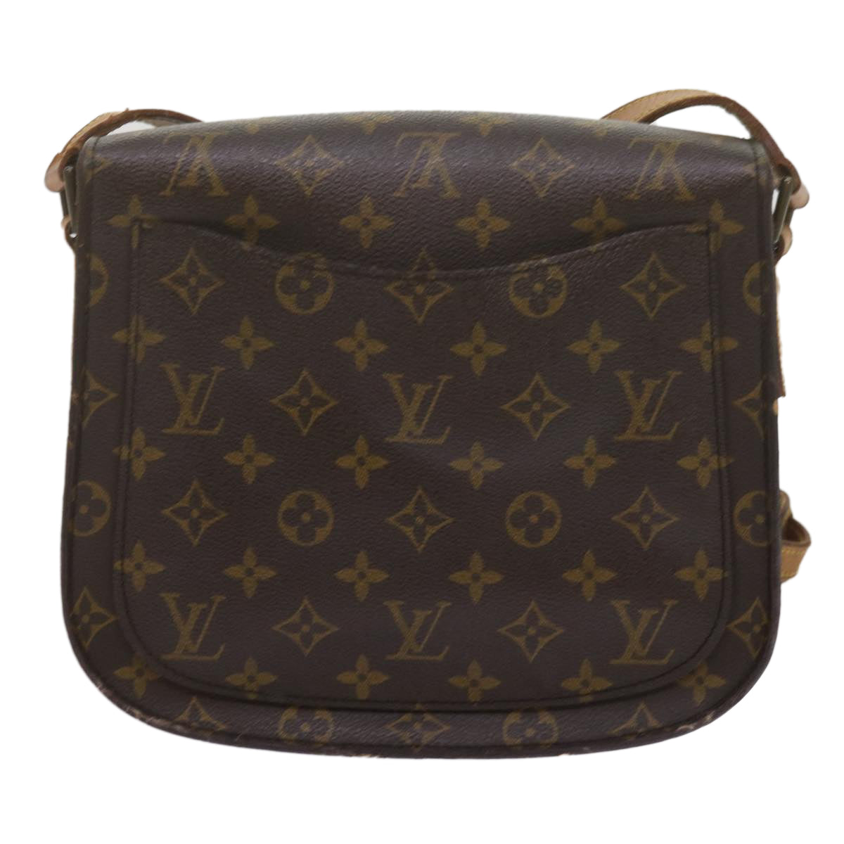 LOUIS VUITTON Monogram Saint Cloud GM Shoulder Bag M51242 LV yk10026