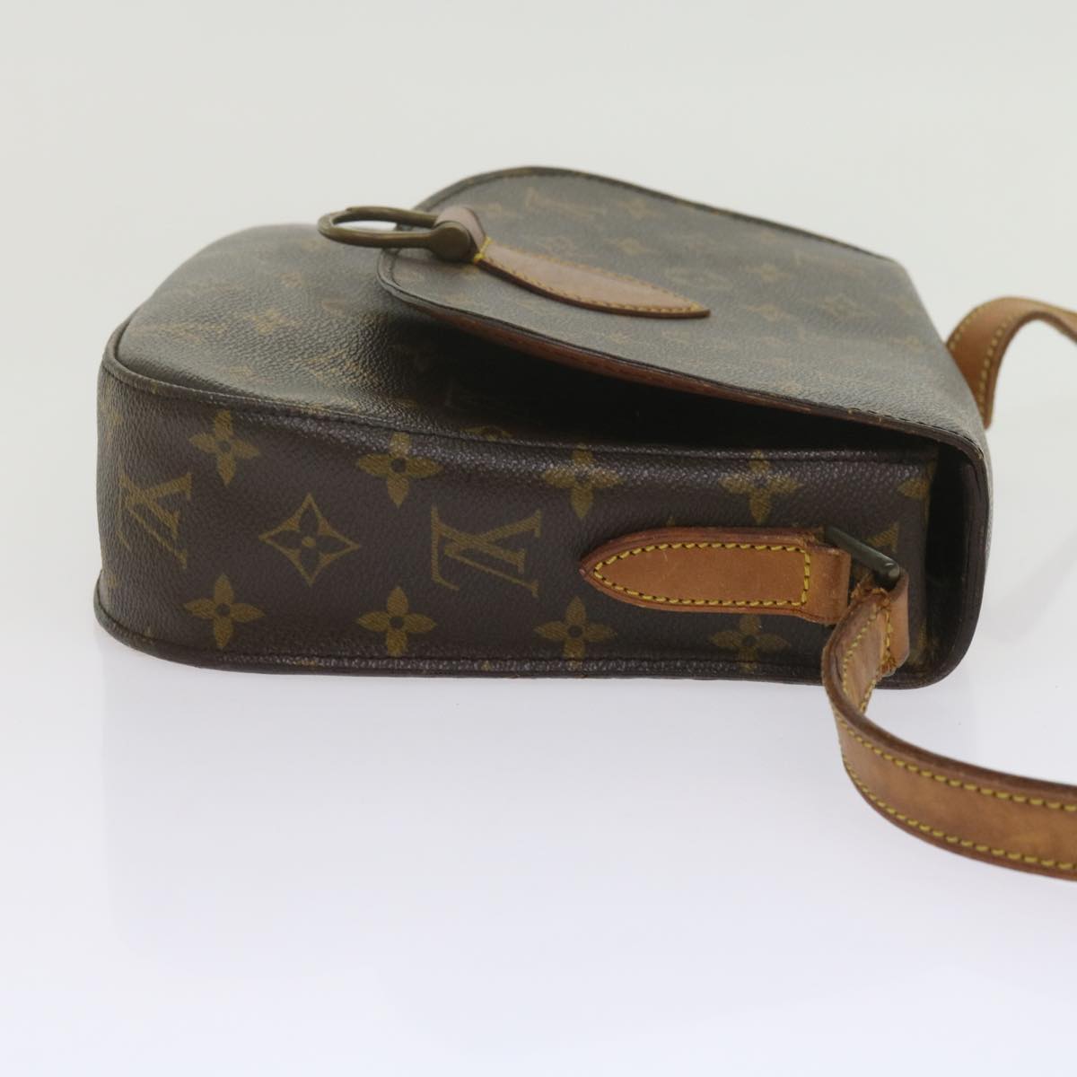 LOUIS VUITTON Monogram Saint Cloud GM Shoulder Bag M51242 LV yk10026