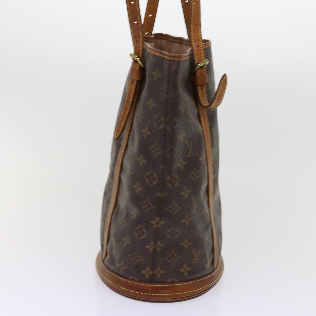 LOUIS VUITTON Monogram Bucket GM Shoulder Bag M42236 LV yk10034