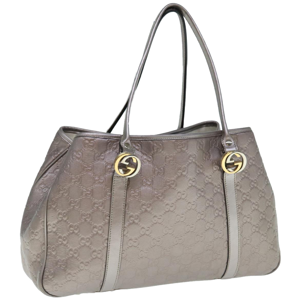 GUCCI GG Canvas Guccissima GG Twins Tote Bag Pink 232957  10094