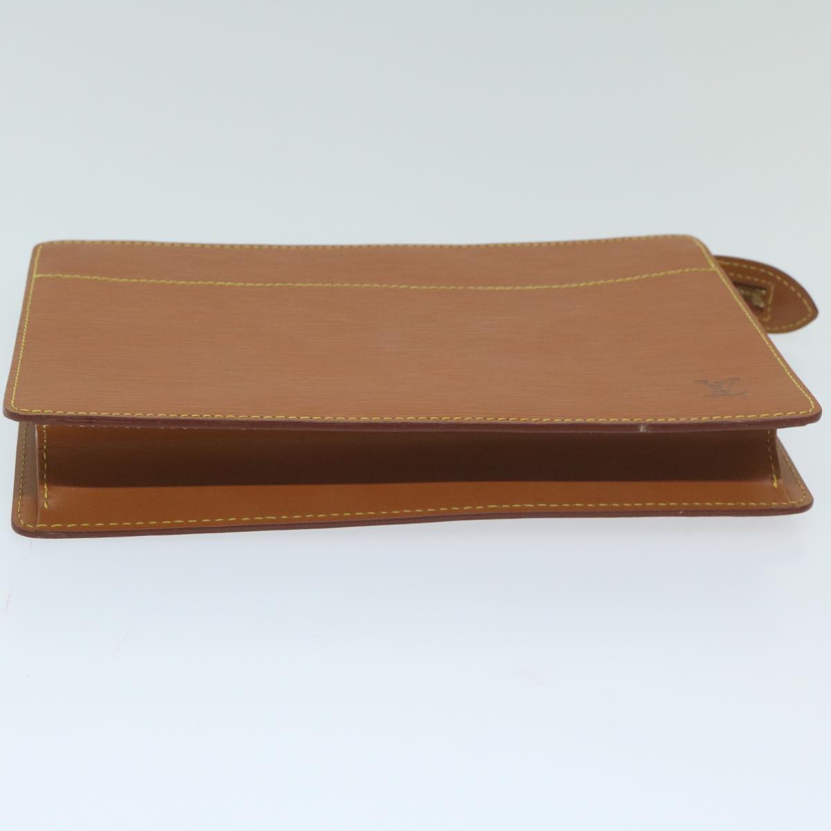 LOUIS VUITTON Epi Pochette Homme Clutch Bag Zipang gold M52528 LV yk10111