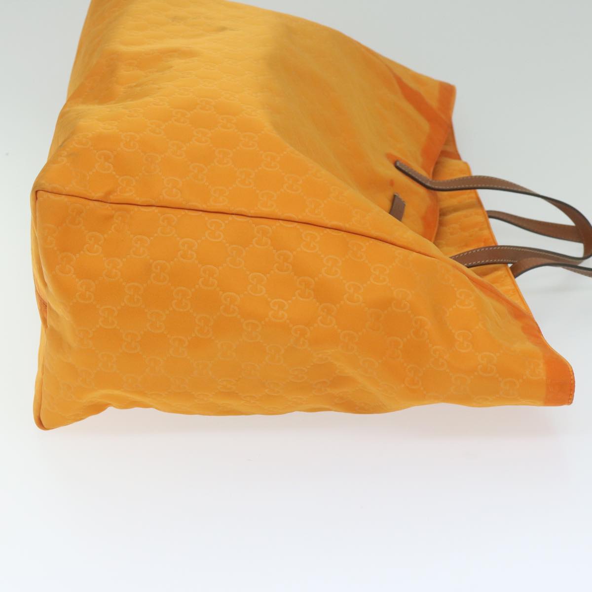 GUCCI GG Canvas Tote Bag Orange 286198  10117