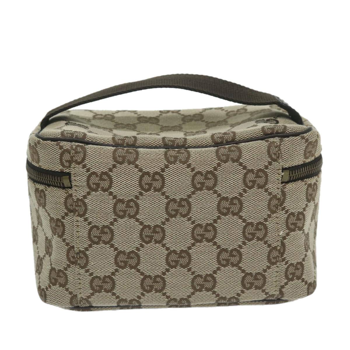 GUCCI GG Canvas Vanity Cosmetic Pouch Beige 106646  10132