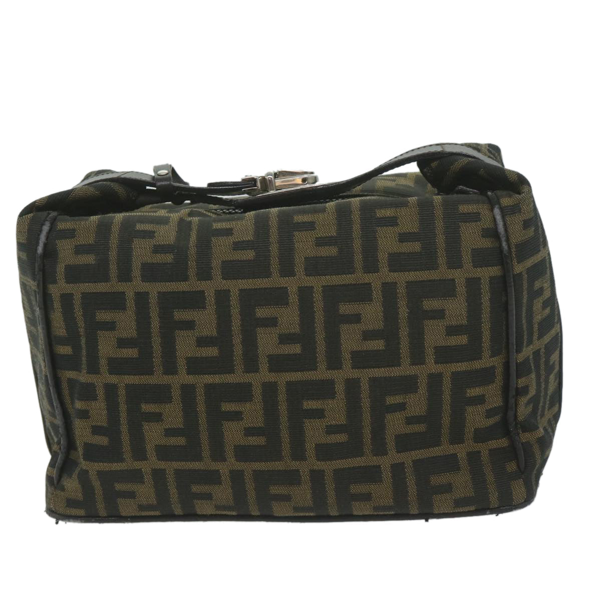 Luxury FendiZucca Canvas Hand Bag Brownyk10325