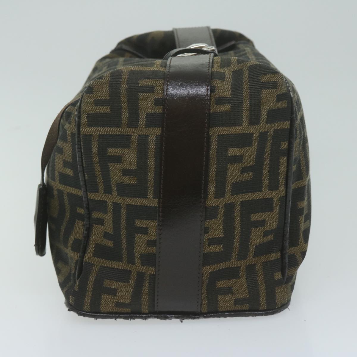 Luxury FendiZucca Canvas Hand Bag Brownyk10325