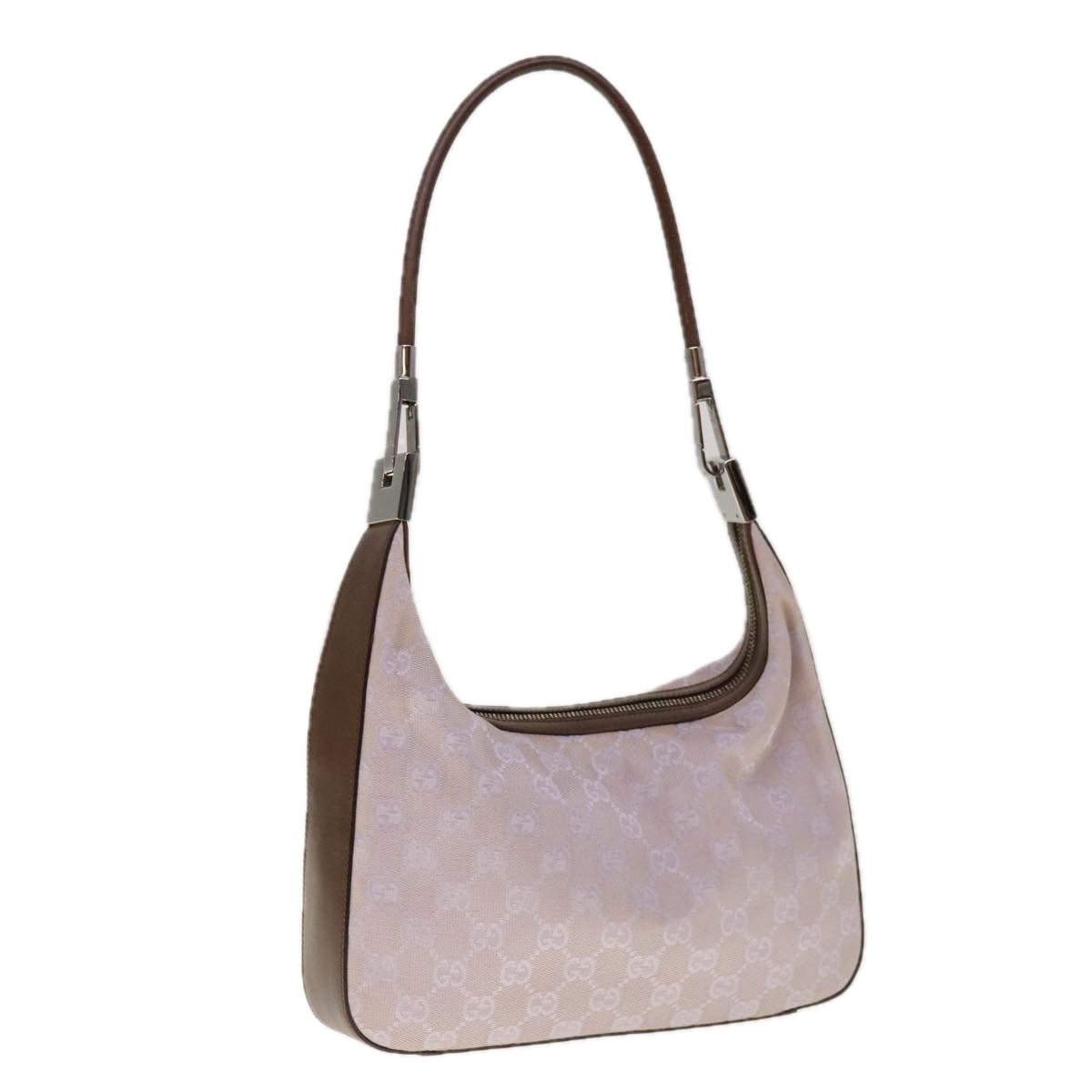 GUCCI GG Canvas Shoulder Bag Purple 01233  10341