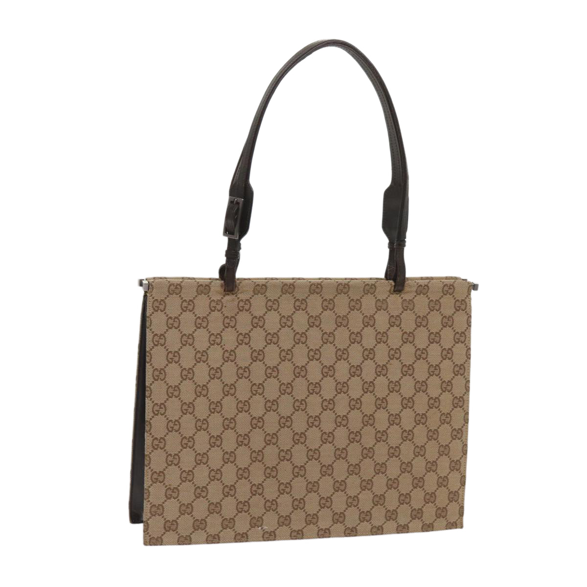 GUCCI GG Canvas Tote Bag Beige 0021047  10391
