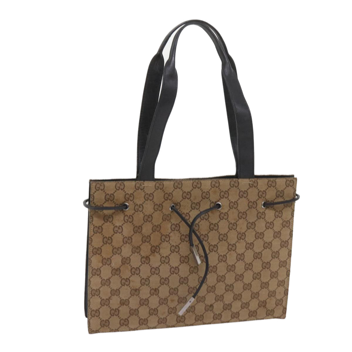 GUCCI GG Canvas Tote Bag Beige 0021053  10540