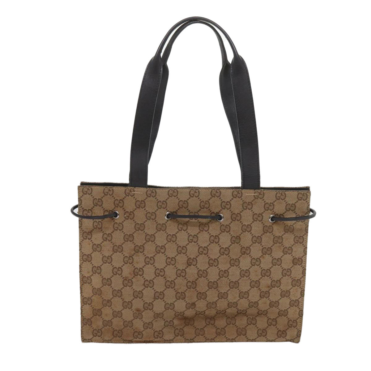 GUCCI GG Canvas Tote Bag Beige 0021053  10540