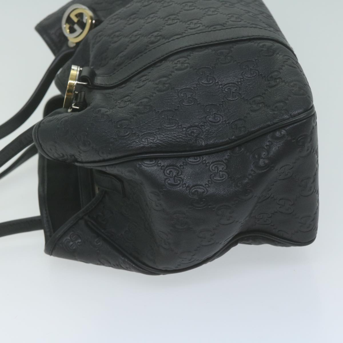 GUCCI GG Canvas GG Twins Tote Bag Black 232957  10558
