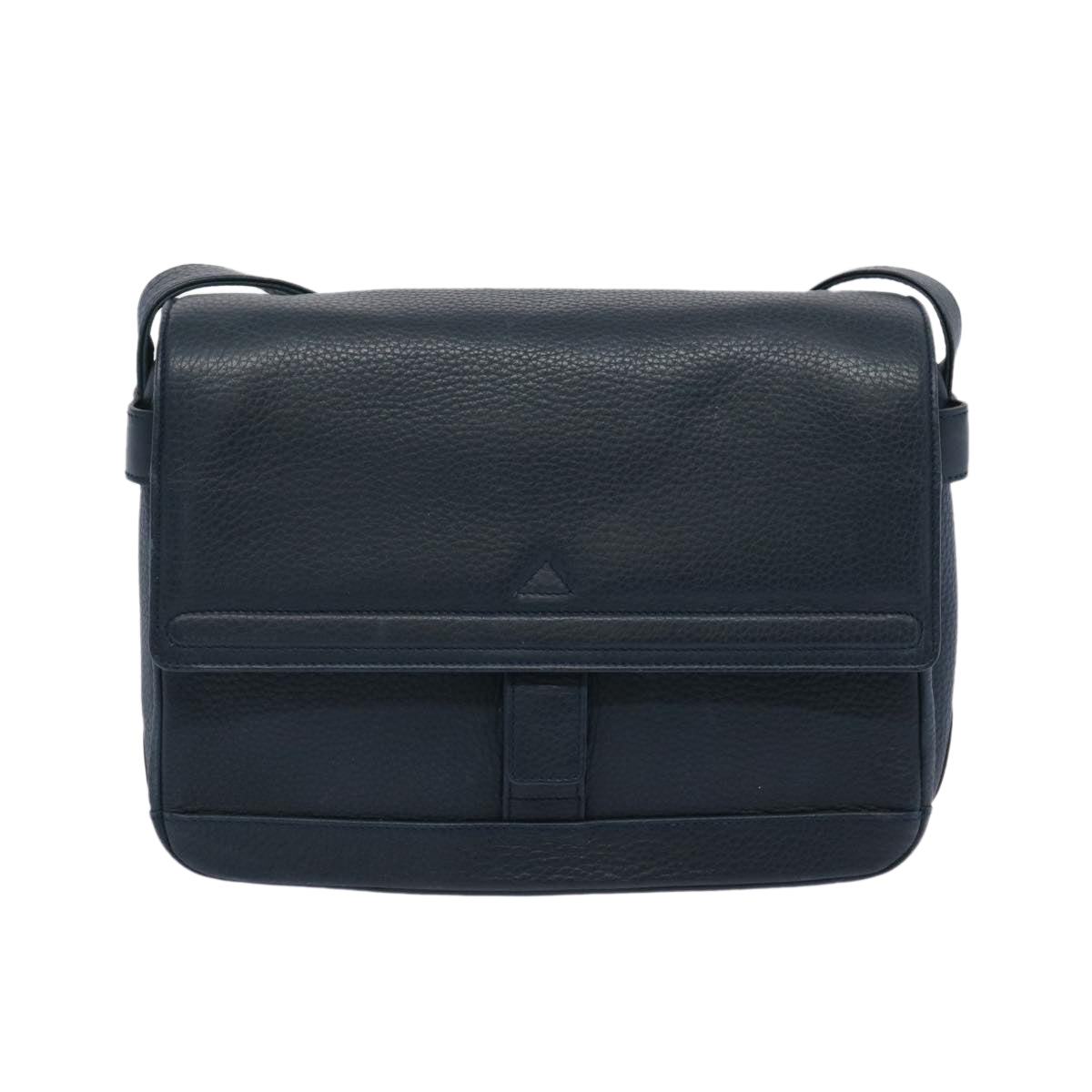GUCCI Shoulder Bag Leather Navy 001 261  10584