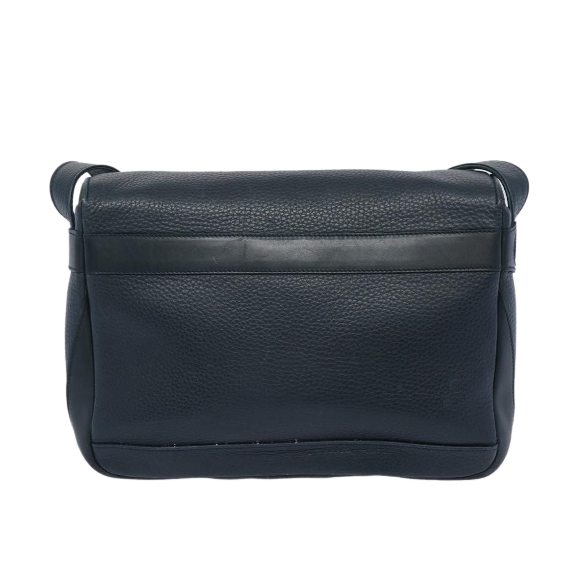 GUCCI Shoulder Bag Leather Navy 001 261  10584