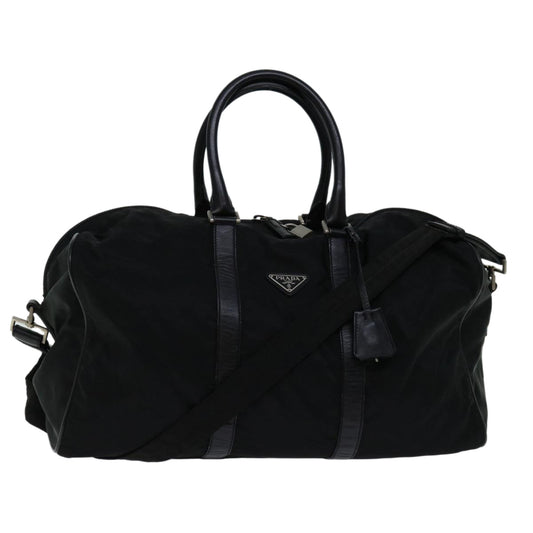 Luxury Prada Boston Bag Nylon 2way Black  yk10625