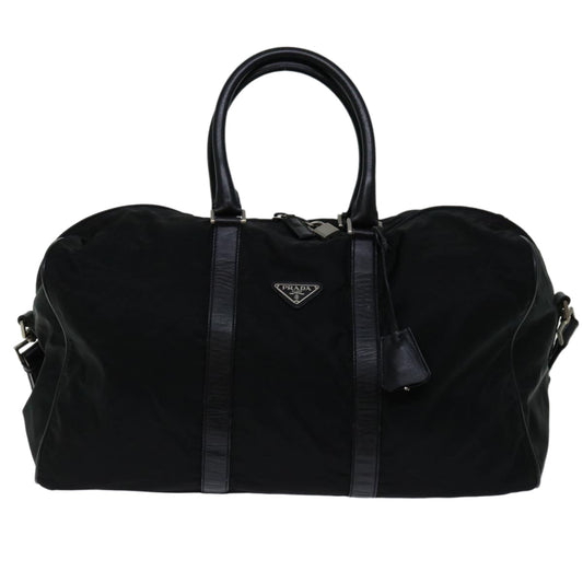 Luxury Prada Boston Bag Nylon 2way Black  yk10625
