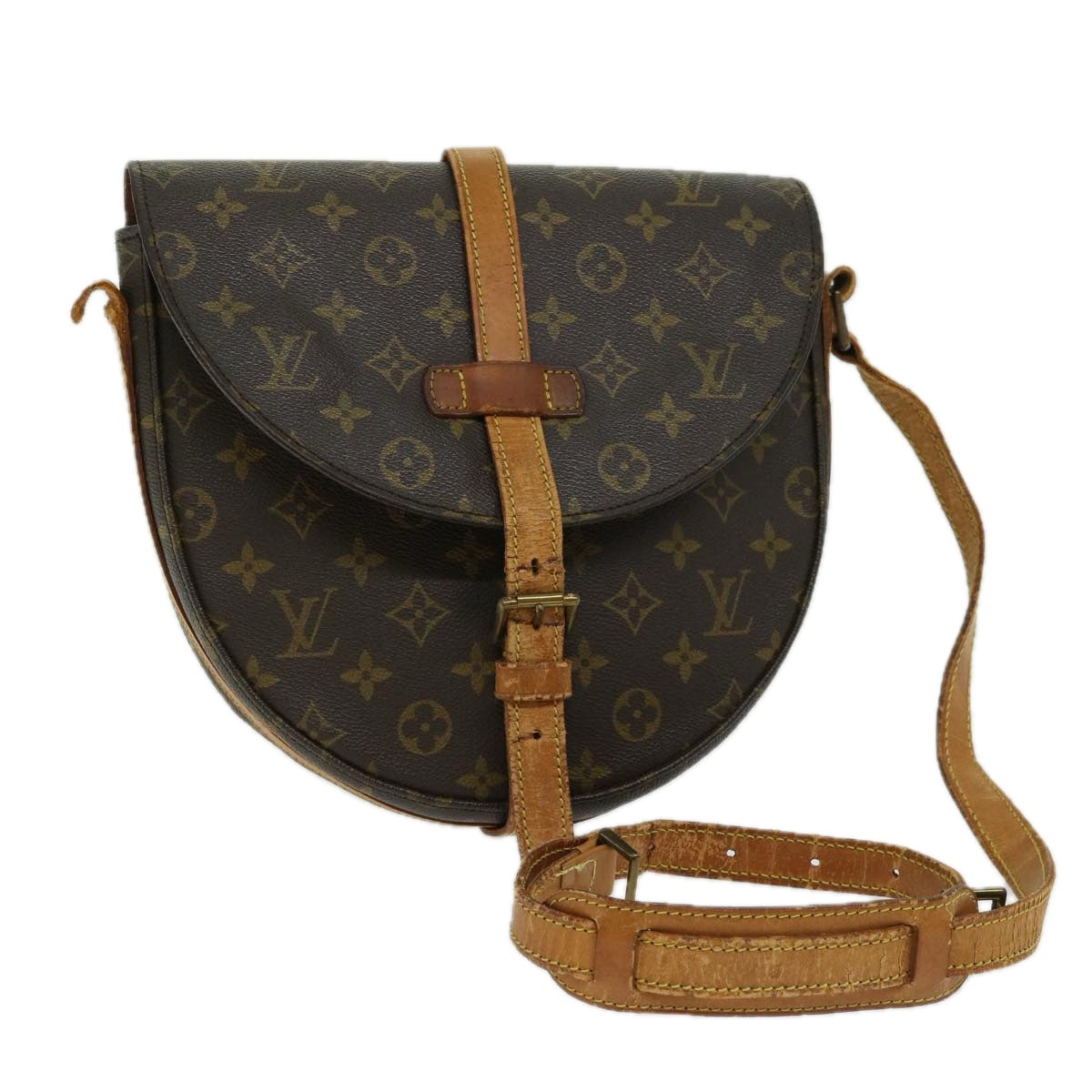 LOUIS VUITTON Monogram Chantilly GM Shoulder Bag M51232 LV yk10708