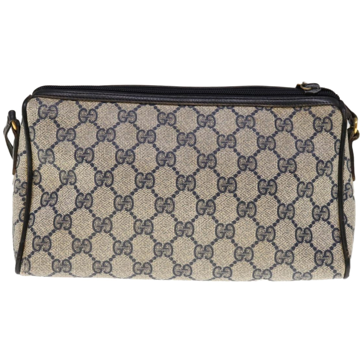 GUCCI GG Supreme Shoulder Bag PVC Navy 007 098 0047  10725