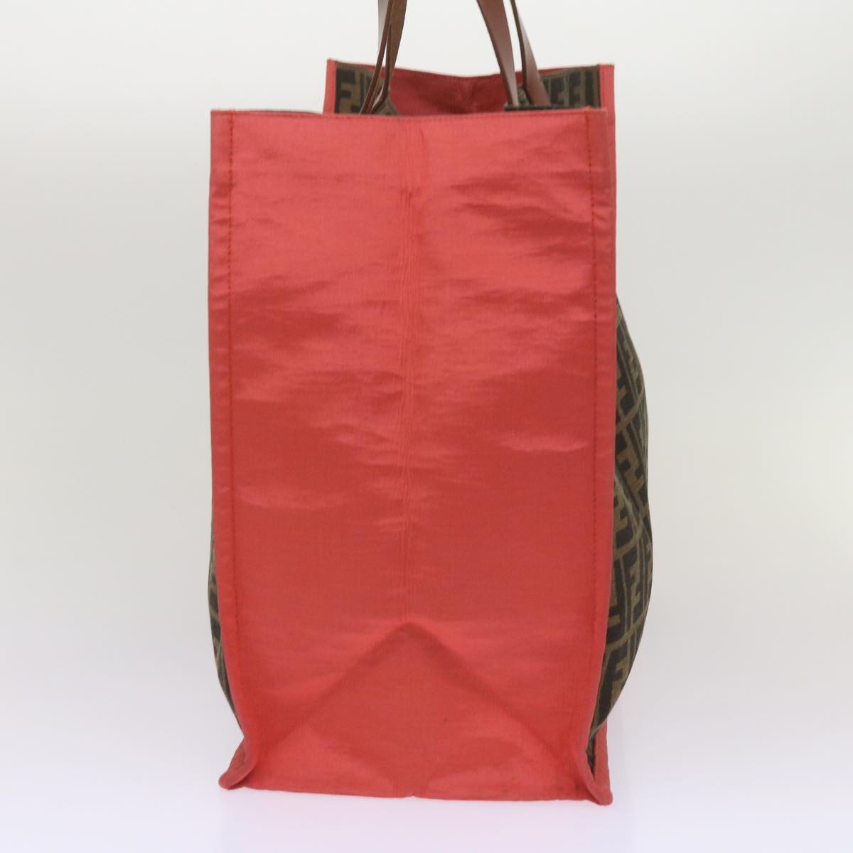 Luxury FendiZucca Canvas Tote Bag Black Brownyk10891