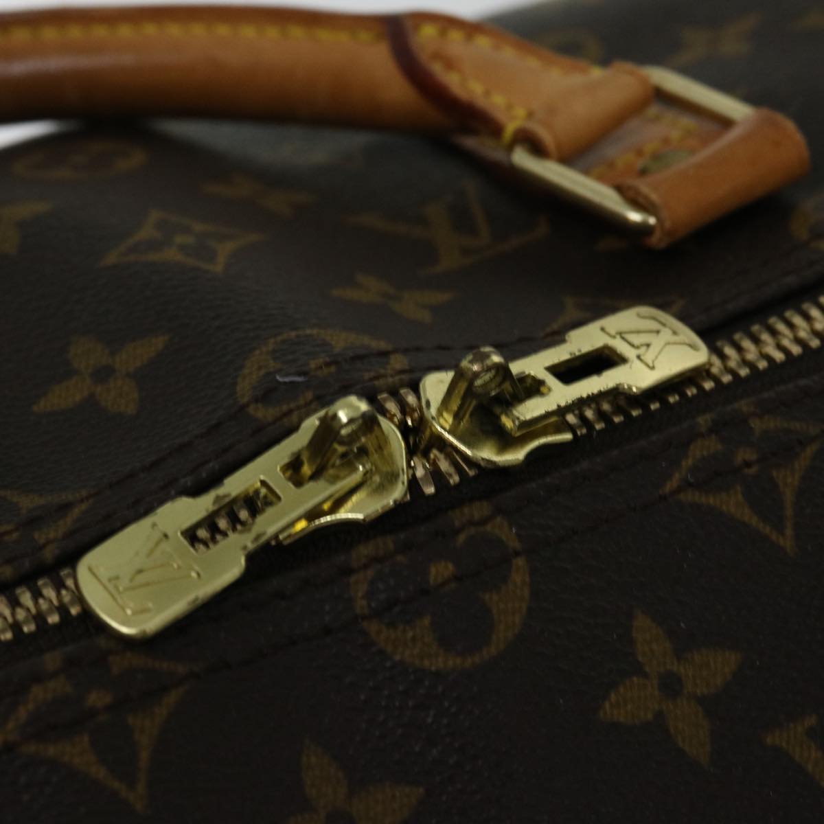 LOUIS VUITTON Monogram Keepall 50 Boston Bag M41426 LV yk11001