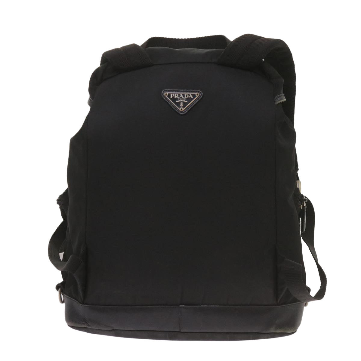 Luxury PradaBackpack Nylon Black yk11052