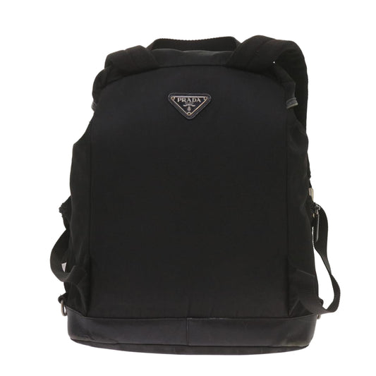 Luxury PradaBackpack Nylon Black yk11052