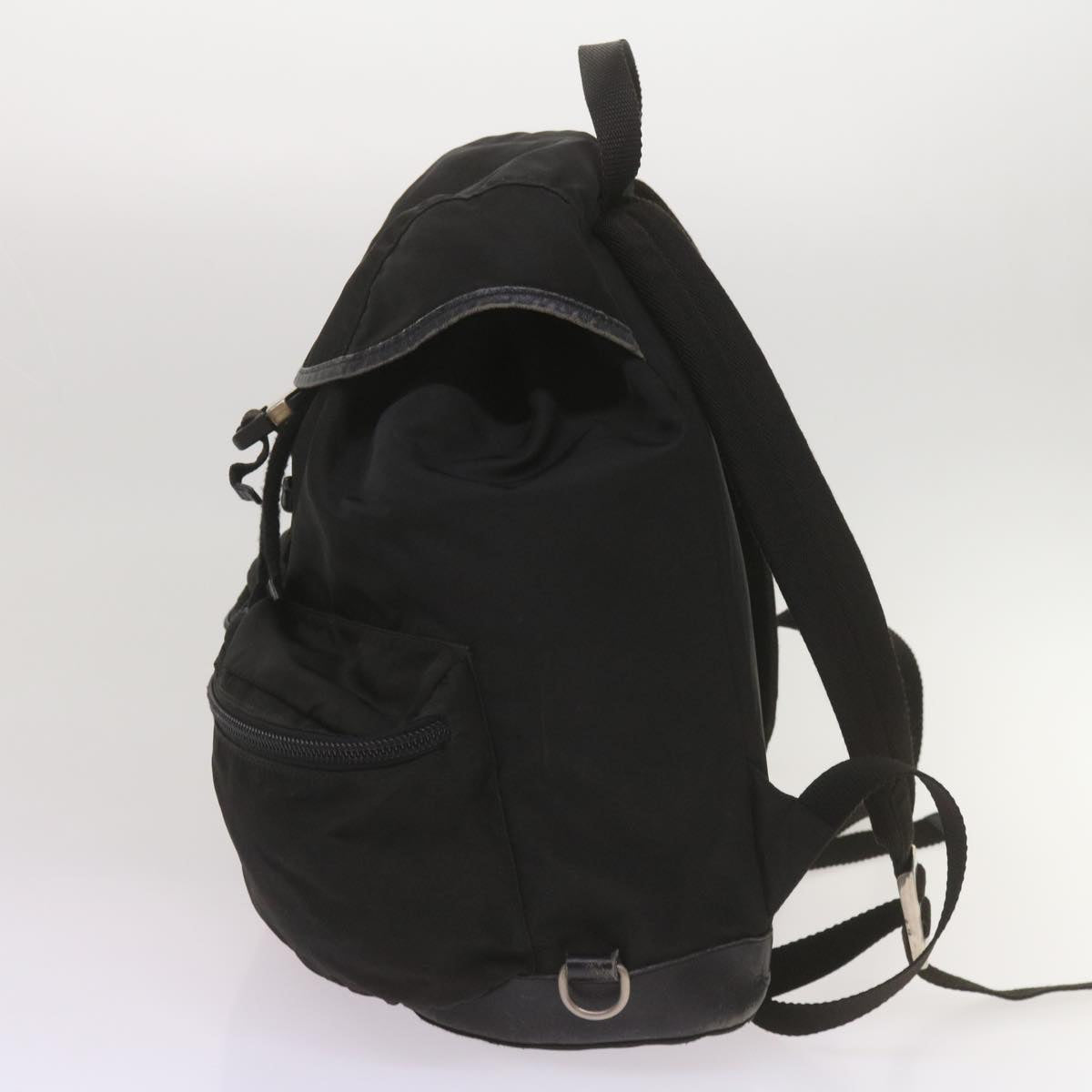 Luxury PradaBackpack Nylon Black yk11052