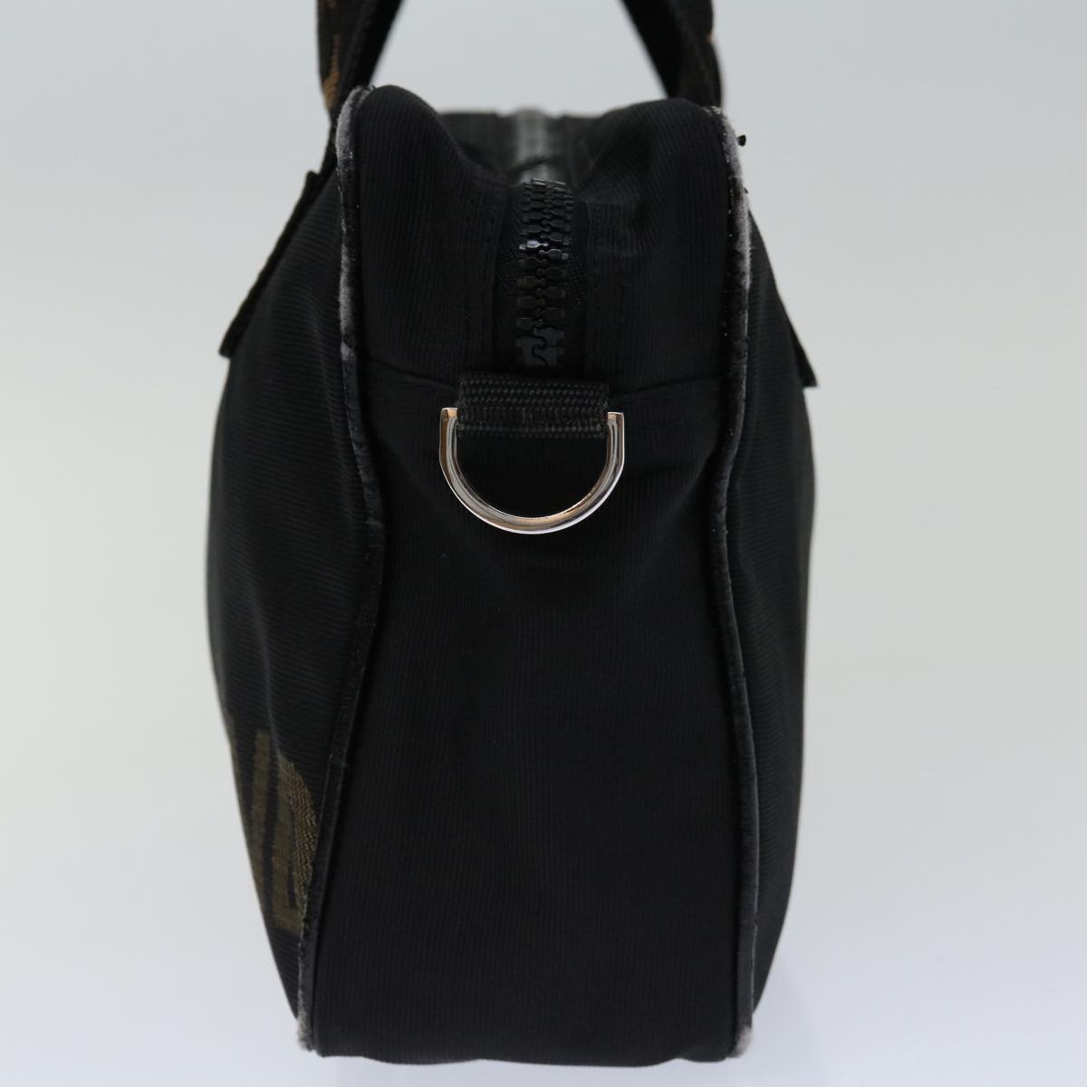 Luxury FendiHand Bag Canvas Blackyk11127