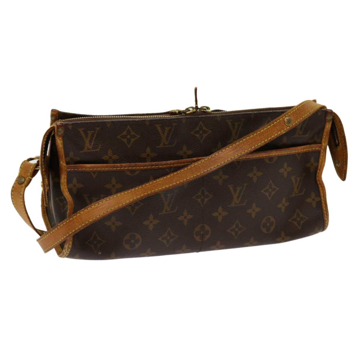 LOUIS VUITTON Monogram Popincourt Long Shoulder Bag M40008 LV yk11290