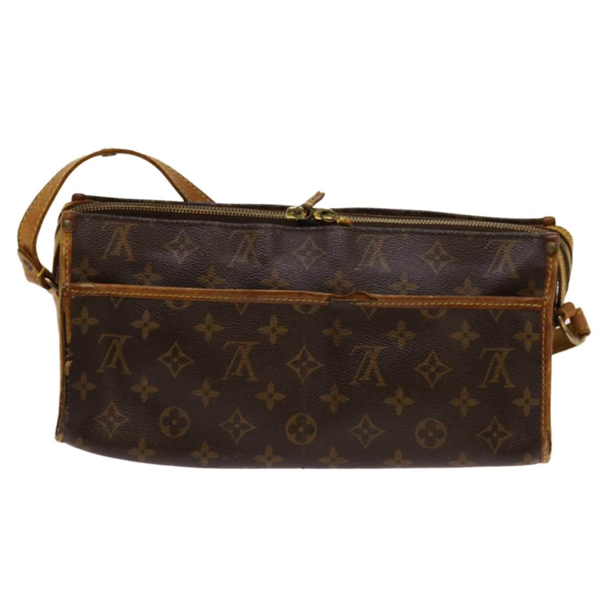 LOUIS VUITTON Monogram Popincourt Long Shoulder Bag M40008 LV yk11290