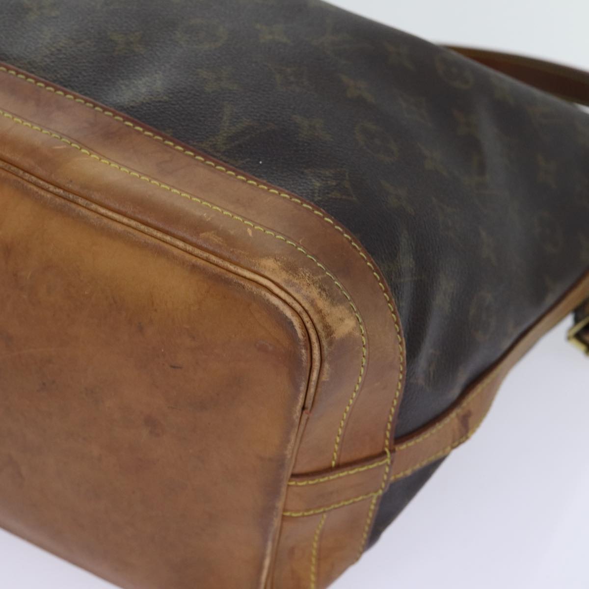 LOUIS VUITTON Monogram Noe Shoulder Bag M42224 LV yk11298