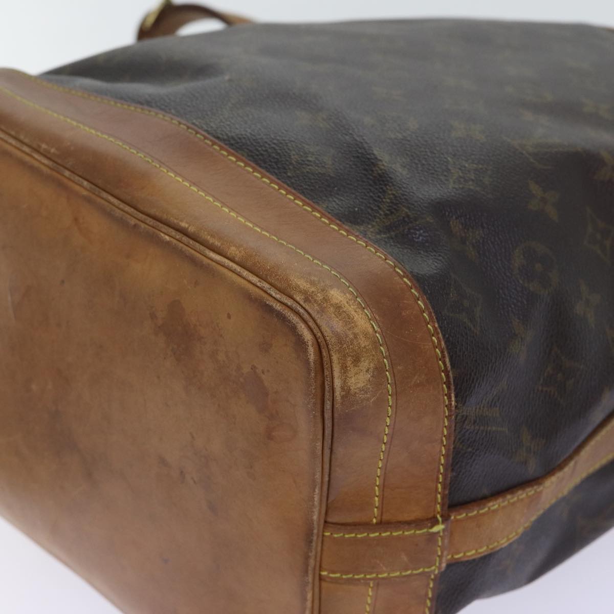 LOUIS VUITTON Monogram Noe Shoulder Bag M42224 LV yk11298