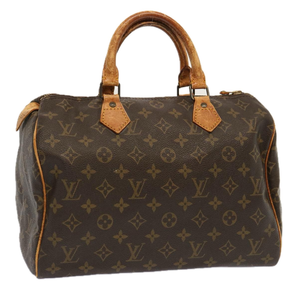 LOUIS VUITTON Monogram Speedy 30 Hand Bag M41526 LV yk11299