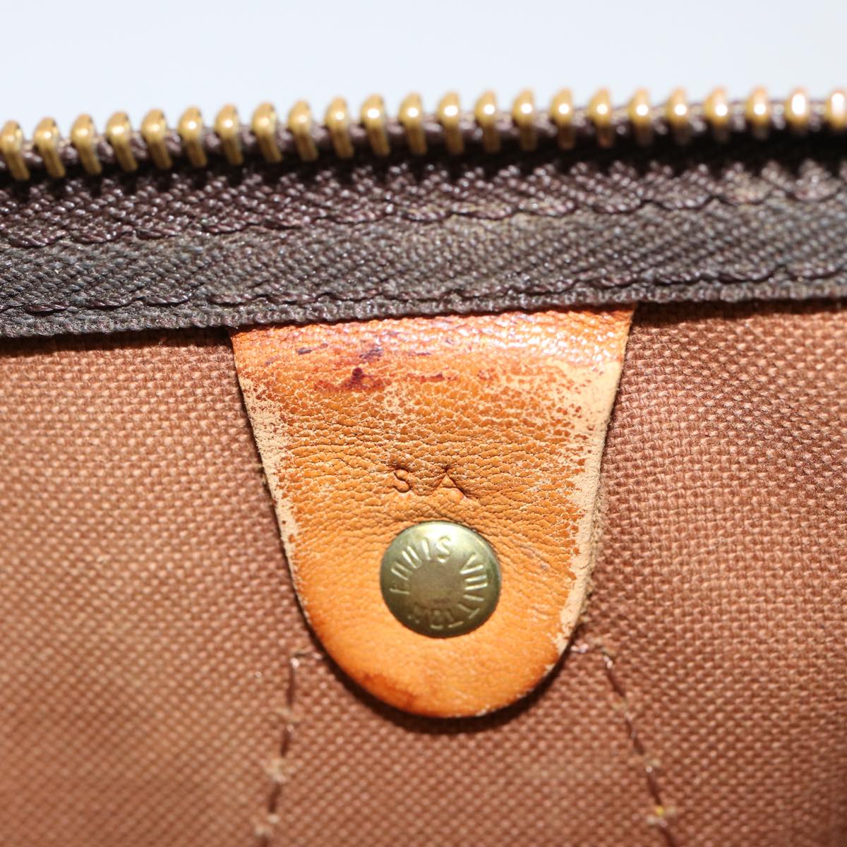 LOUIS VUITTON Monogram Speedy 30 Hand Bag M41526 LV yk11299
