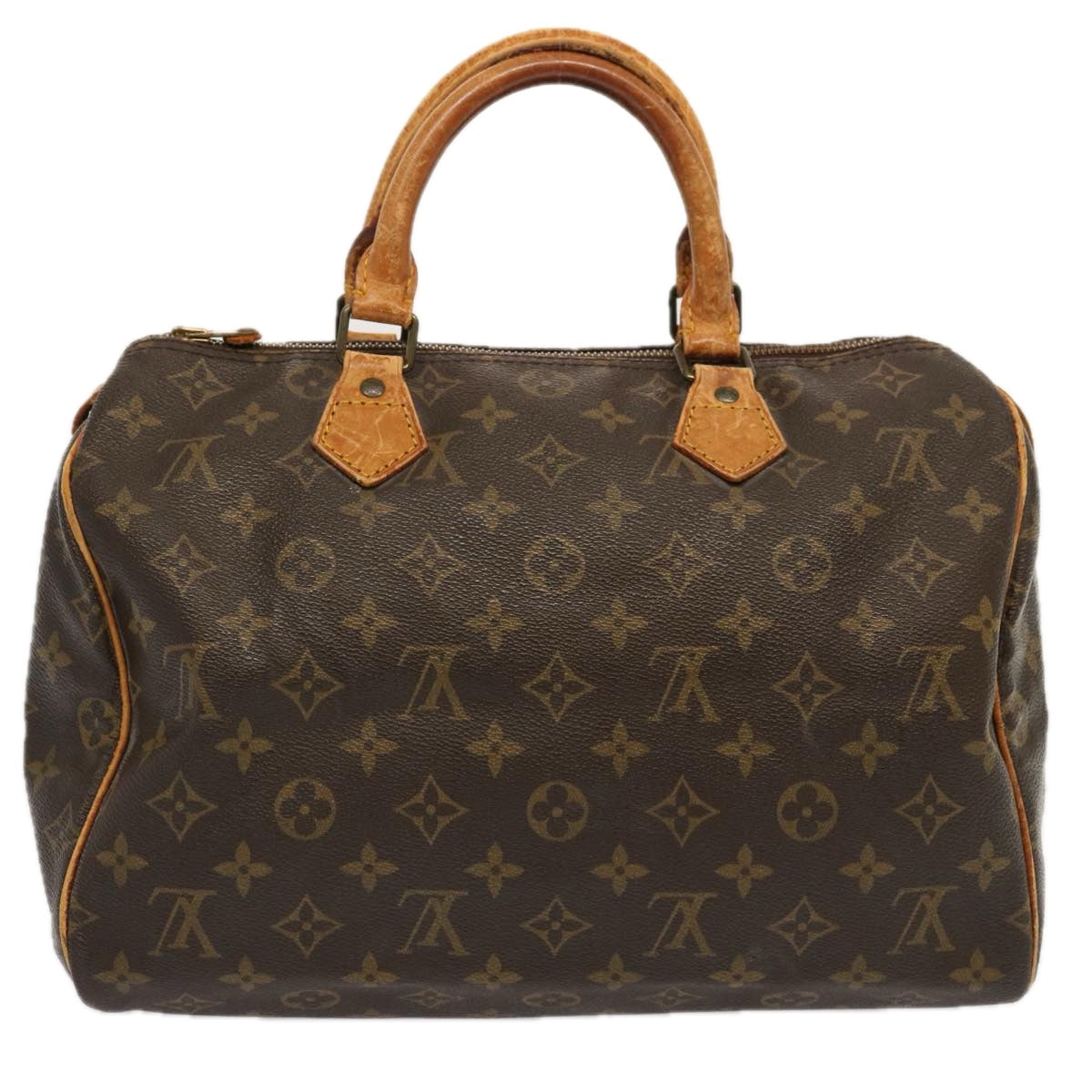 LOUIS VUITTON Monogram Speedy 30 Hand Bag M41526 LV yk11299