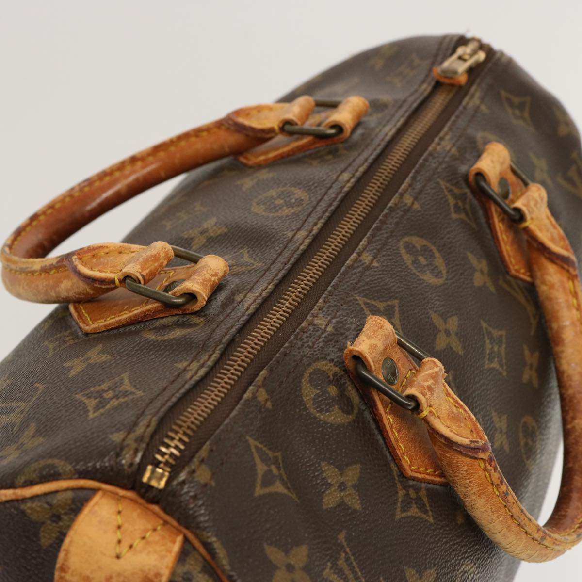 LOUIS VUITTON Monogram Speedy 30 Hand Bag M41526 LV yk11299