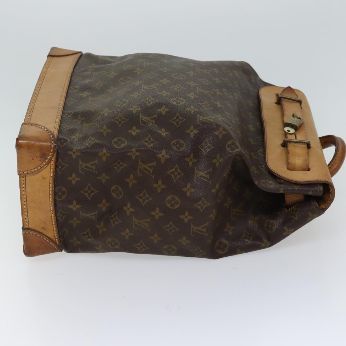 LOUIS VUITTON Monogram steamer bag Boston Bag M41126 LV yk11301
