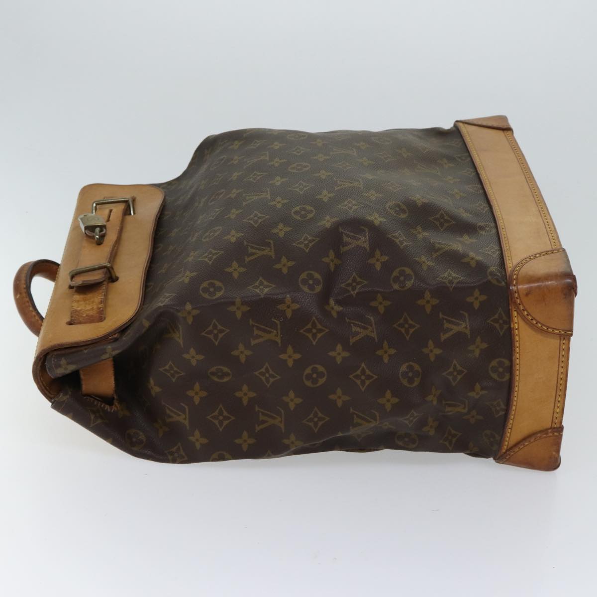 LOUIS VUITTON Monogram steamer bag Boston Bag M41126 LV yk11301