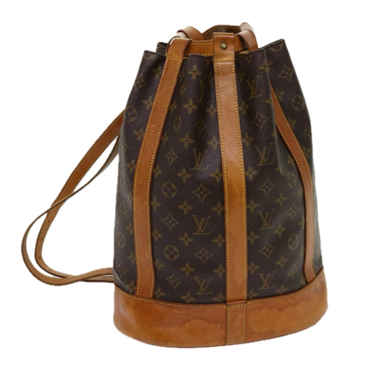 LOUIS VUITTON Monogram Randonnee PM Shoulder Bag M42243 LV yk11304