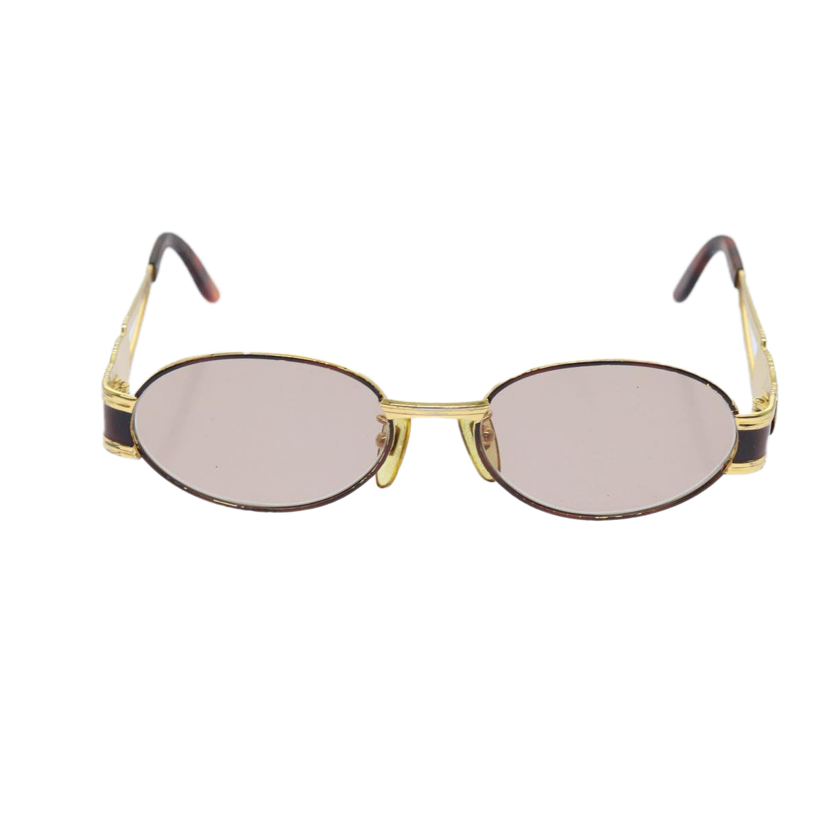 Luxury FendiSunglasses metal Gold Brownyk11319