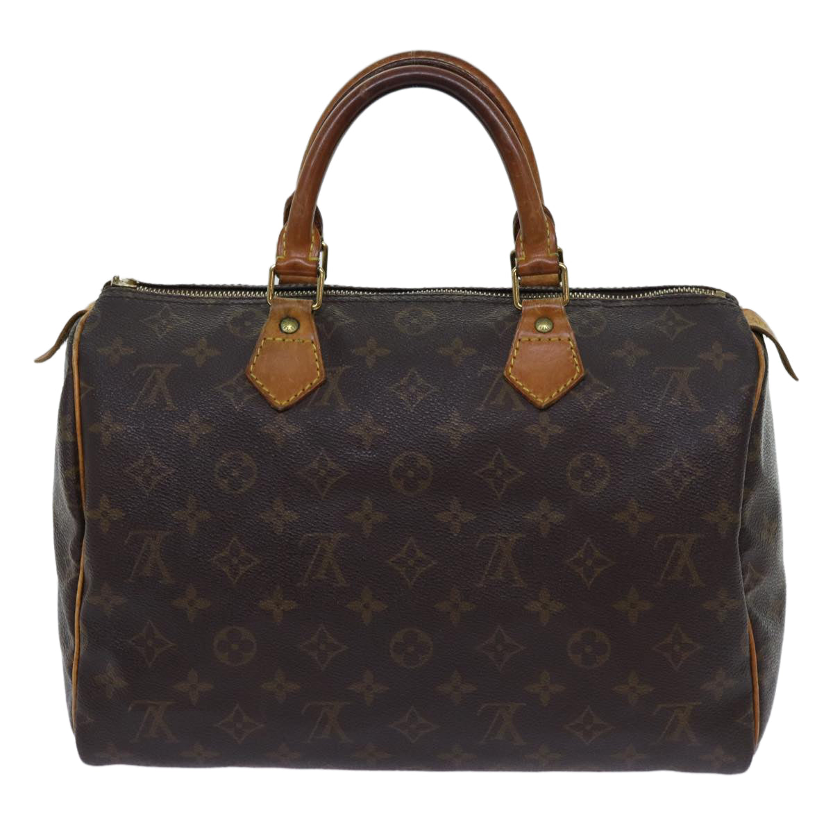 LOUIS VUITTON Monogram Speedy 30 Hand Bag M41526 LV yk11351