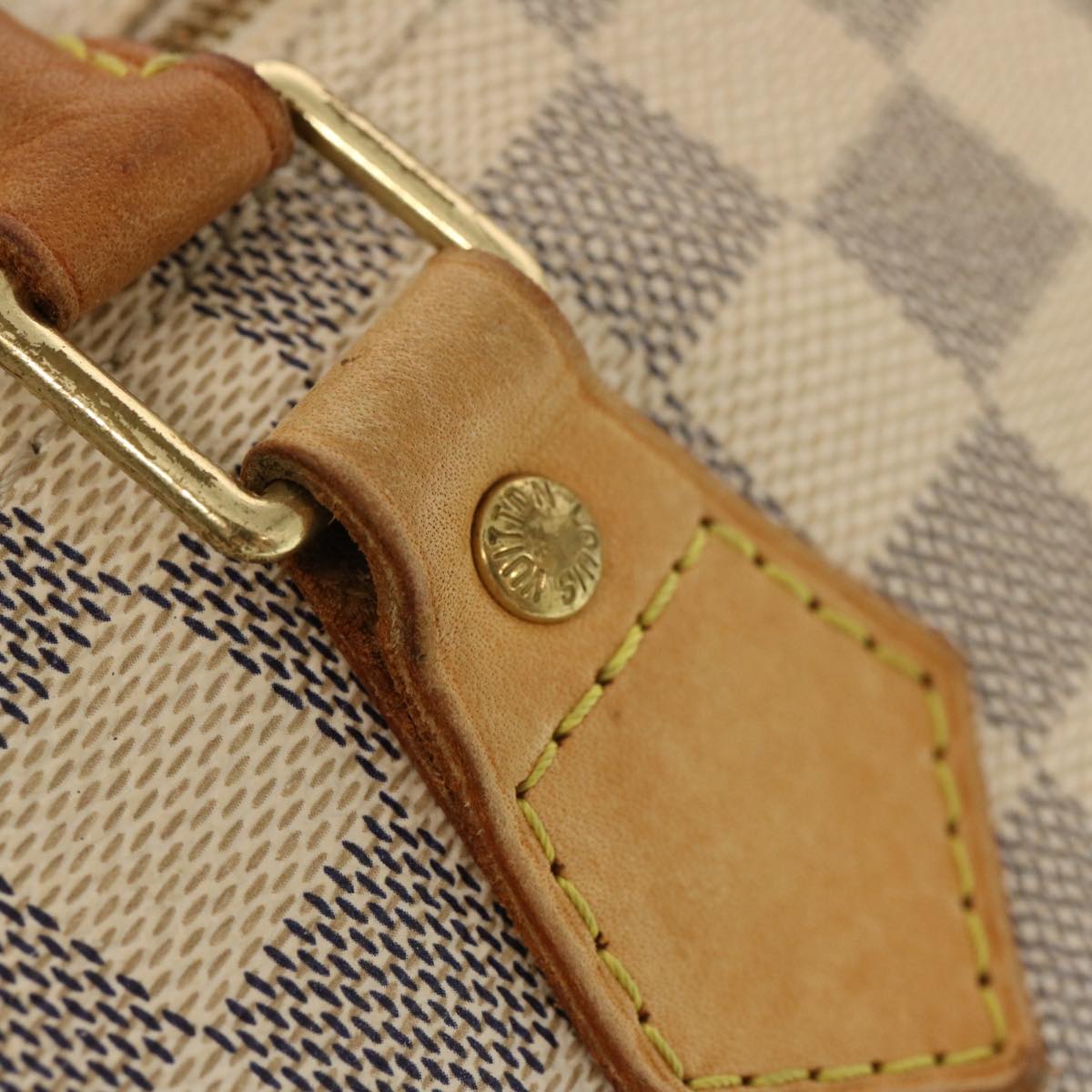 LOUIS VUITTON Damier Azur Speedy 30 Hand Bag N41533 LV yk11356
