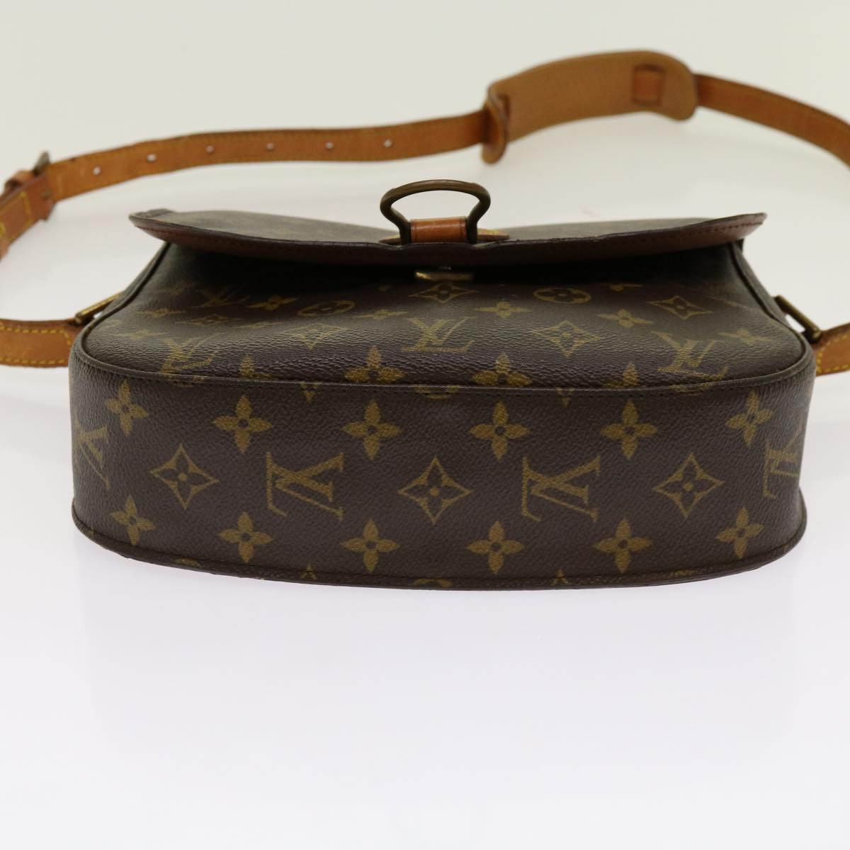 LOUIS VUITTON Monogram Saint Cloud GM Shoulder Bag M51242 LV yk11365